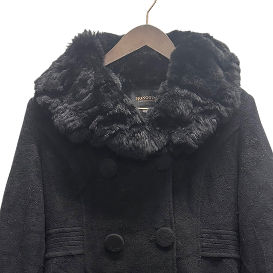 Women's Overcoat - Black (M)