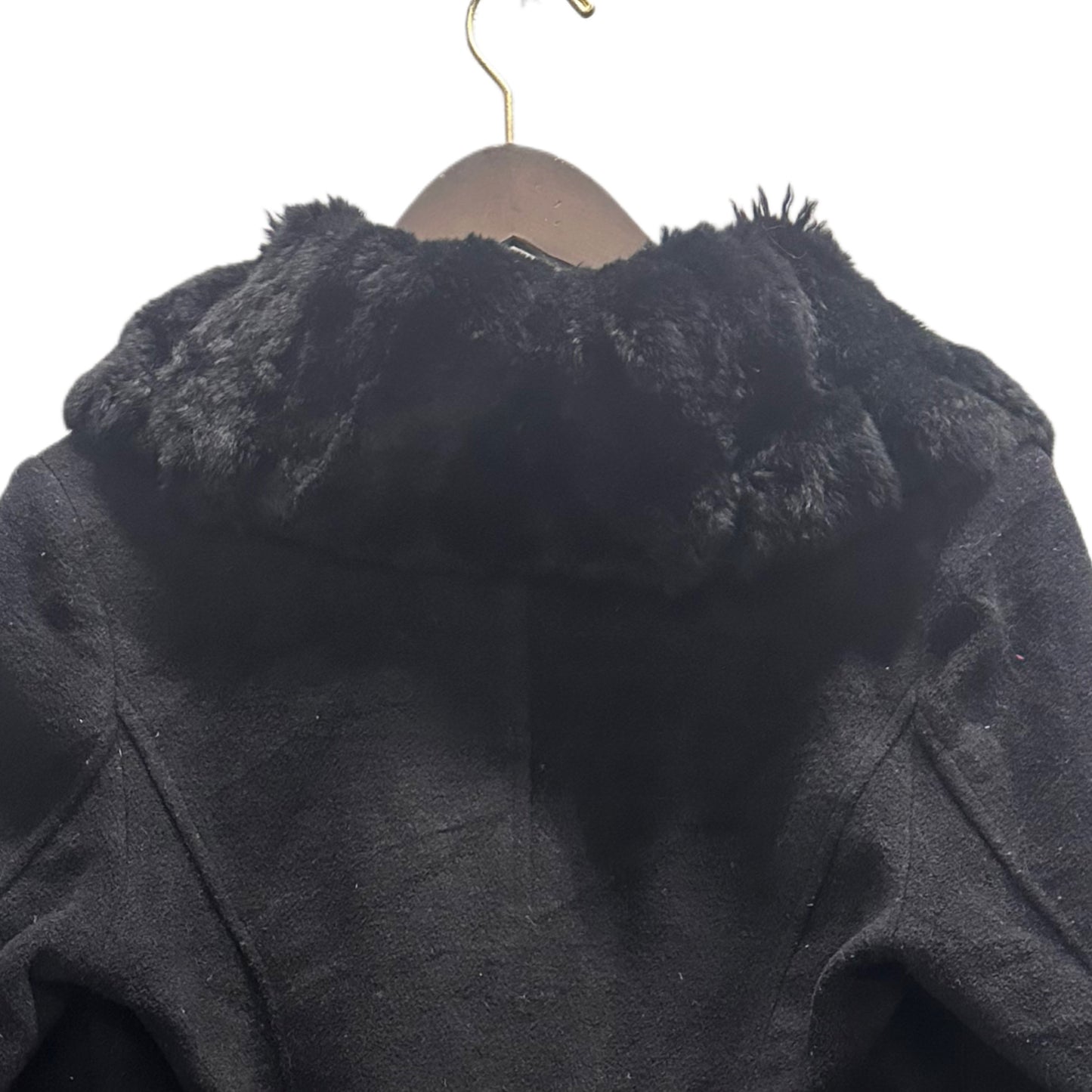 Women's Overcoat - Black (M)