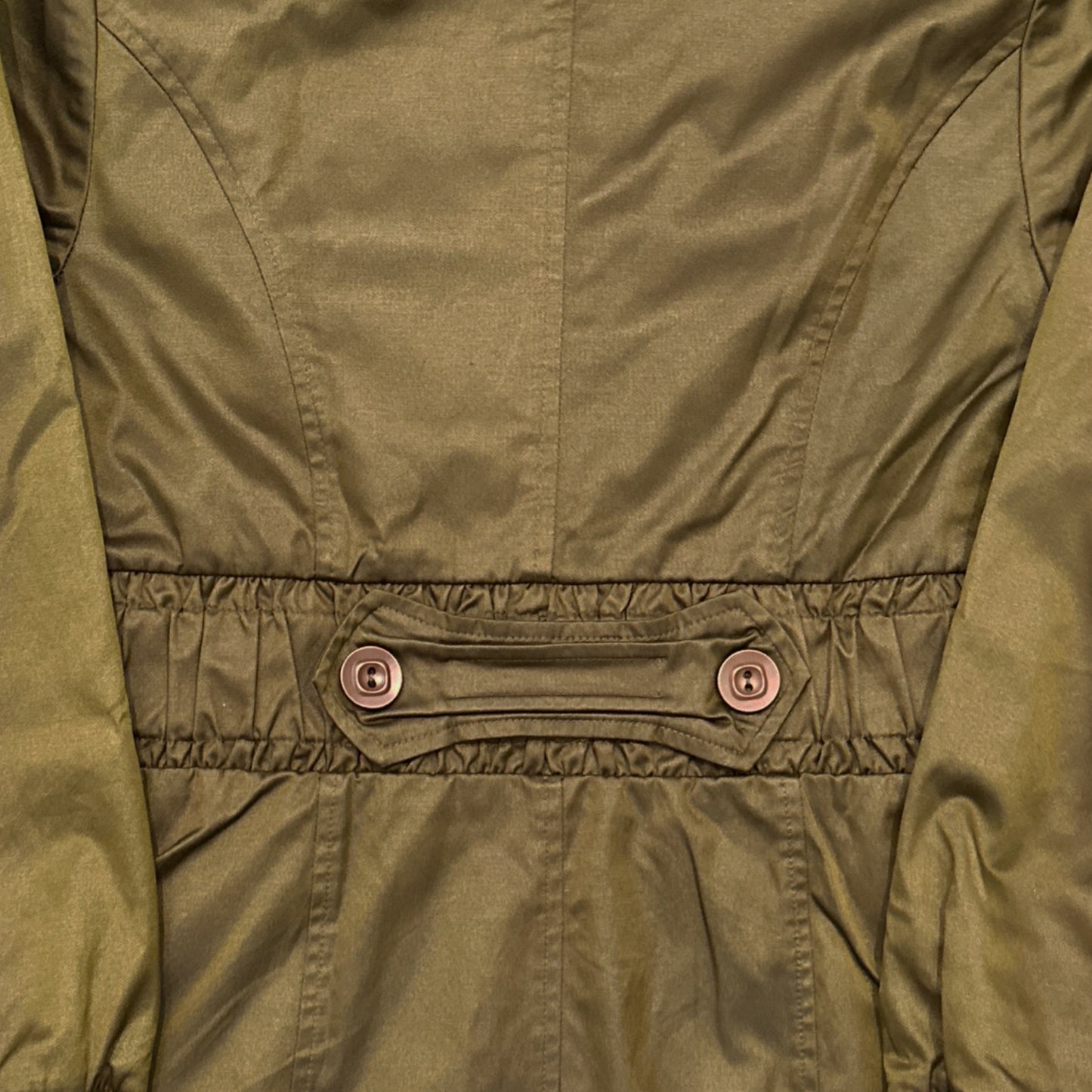 Women’s Long Jacket - Dark Mustard Yellow (XS) (with a Golden hue)