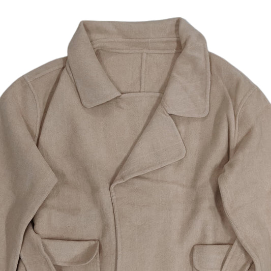 Women's Longcoat - Beige (M)