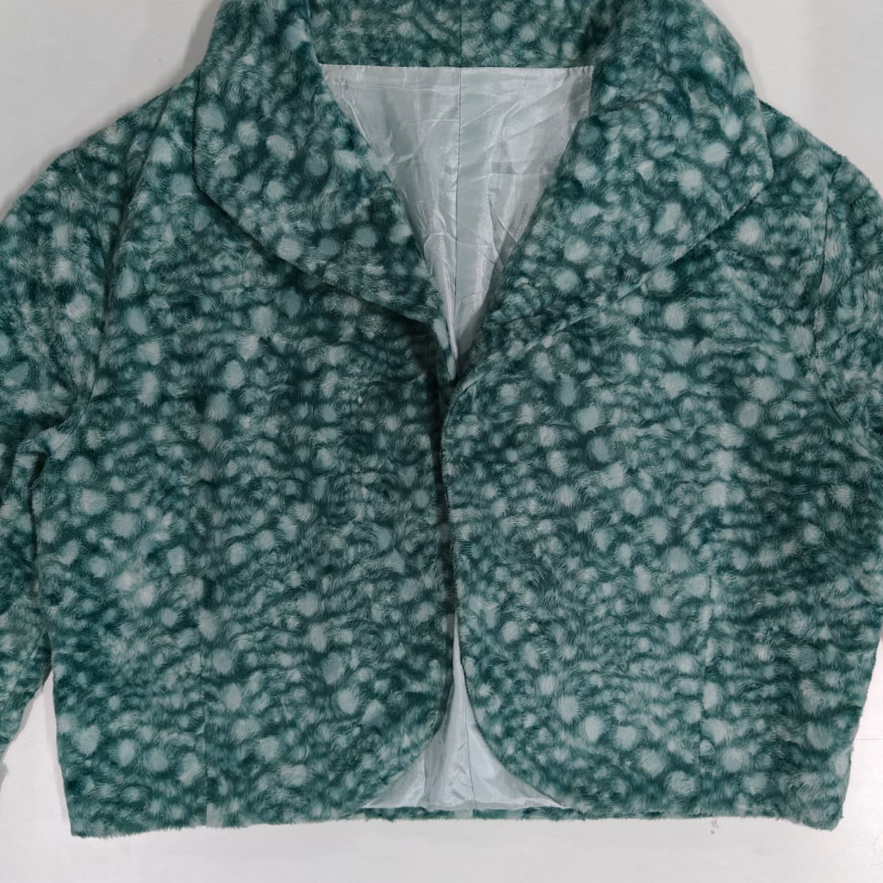 Women’s Crop Shacket - Green (XS)