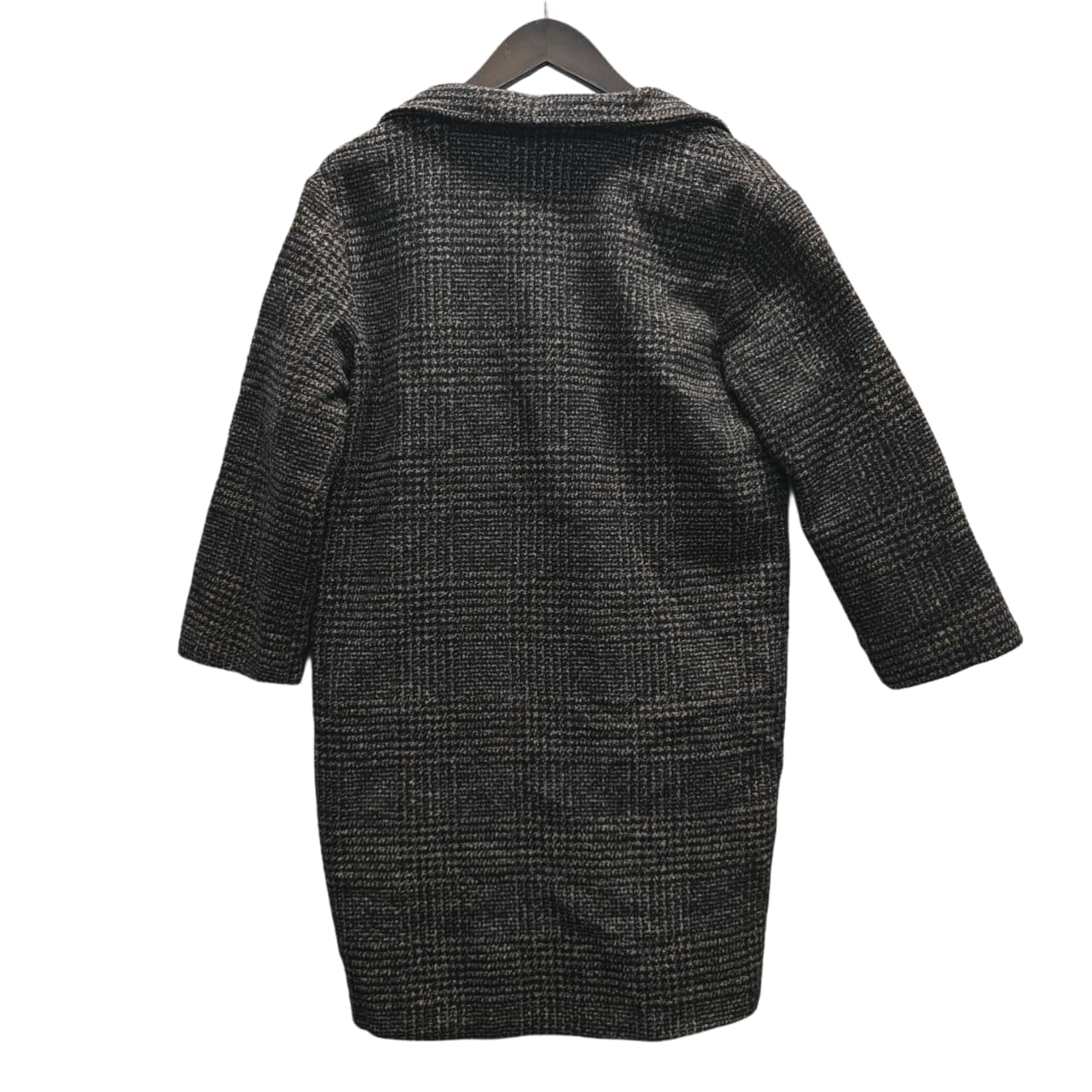 Women’s Longcoat - Coffee & Black (L)