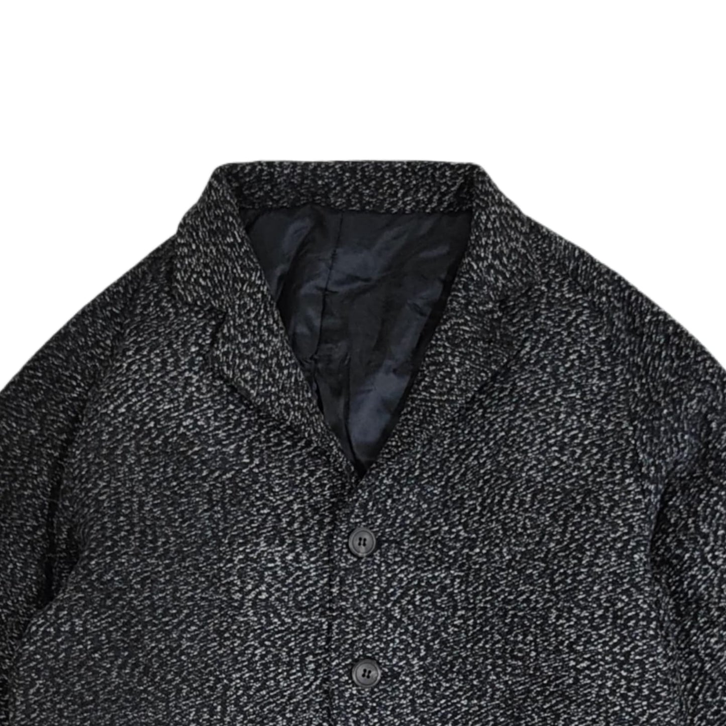 Men's Longcoat - Black (XL)