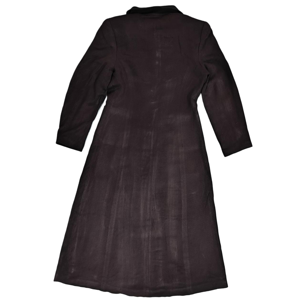 Women’s Longcoat - Maroon Checkered (2XS)