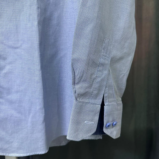 Men’s Oversized Korean Shirt - Blue (M)