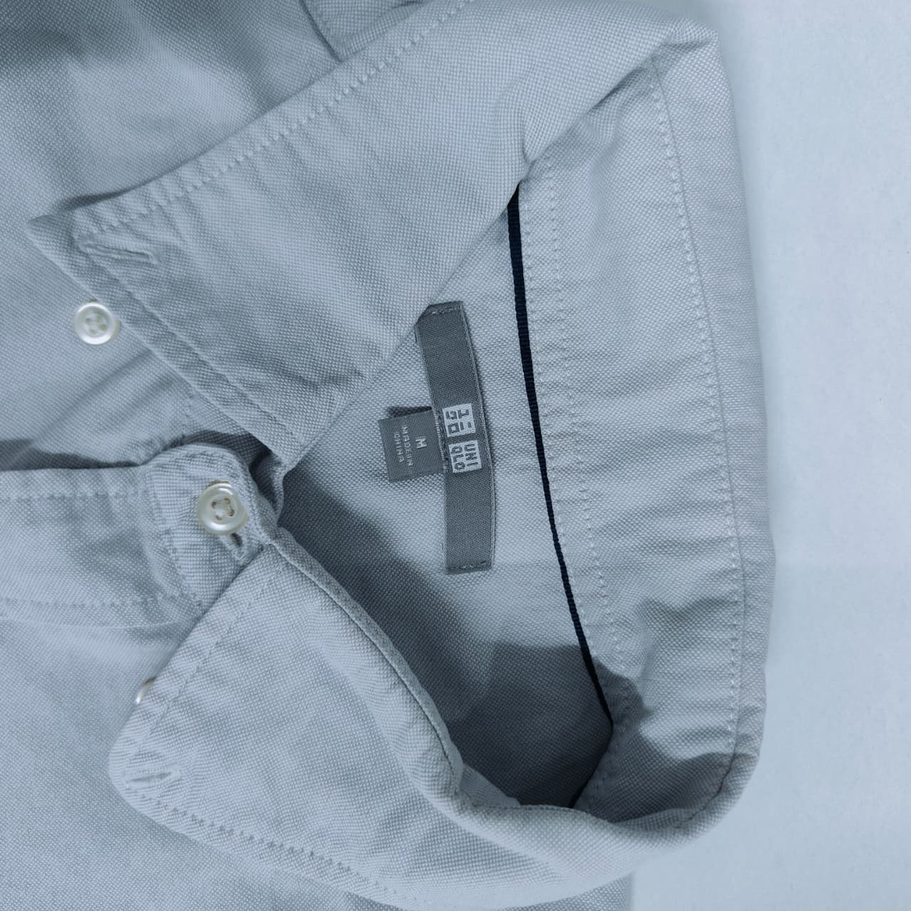 UNIQLO Men’s Shirt - Light Grey(L)