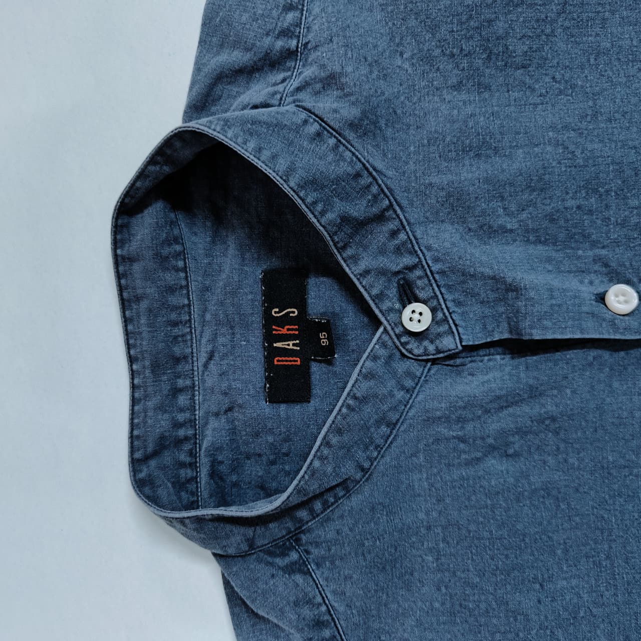 DAKS Men’s Shirt - Dark Sky Blue (M)