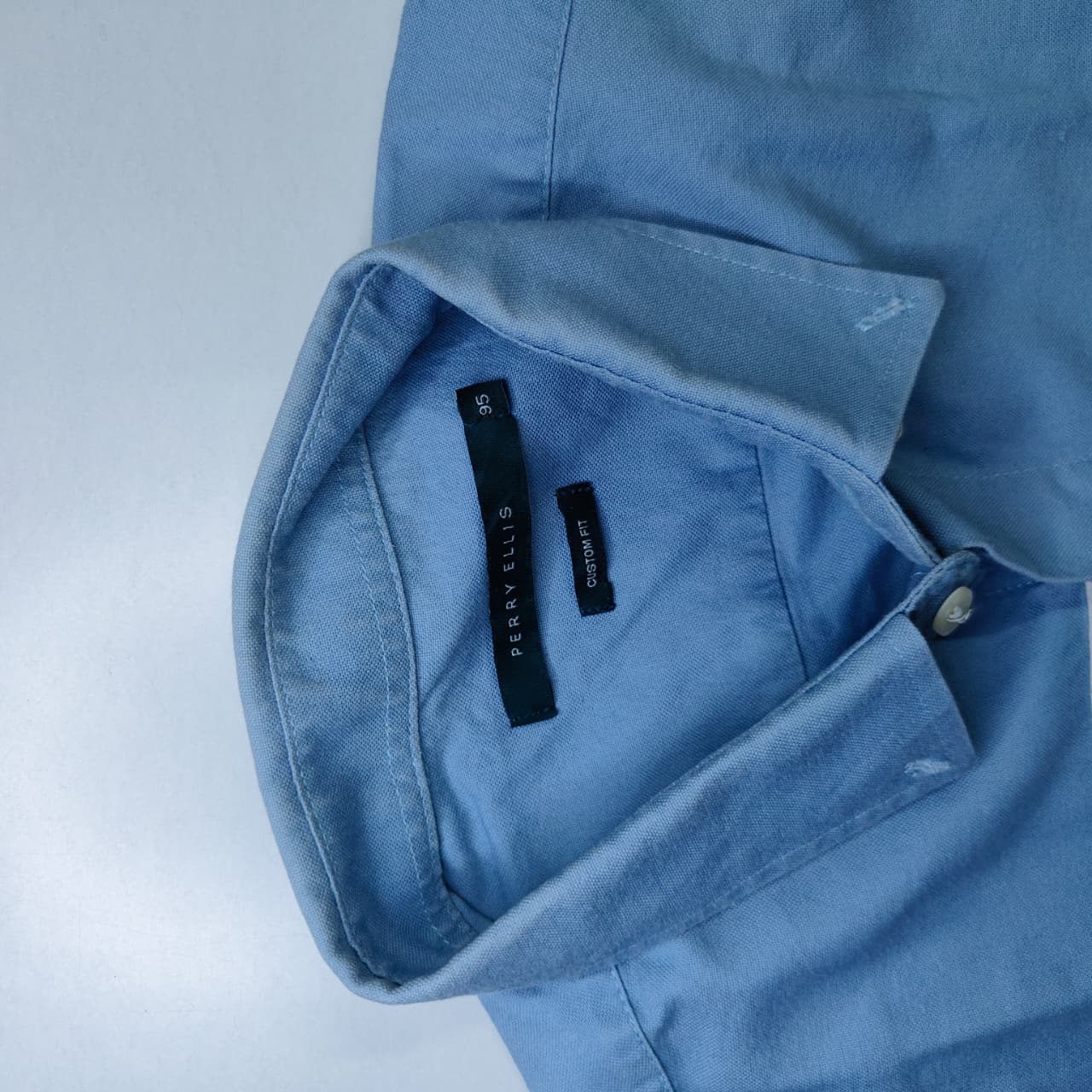 Perry Ellis Men's Shirt- Sky Blue(S)