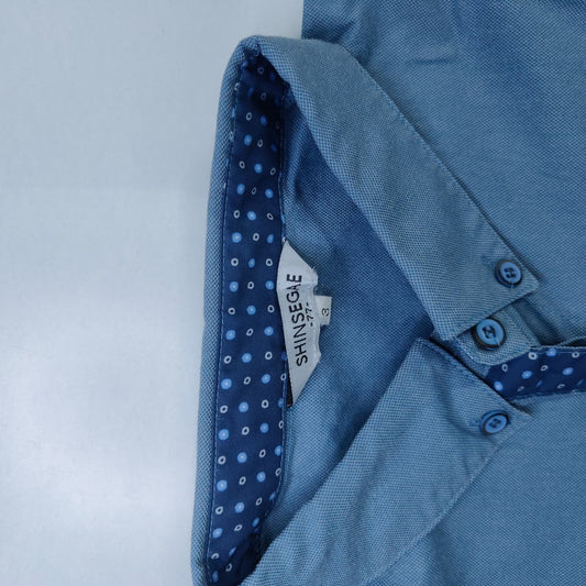 SHINSEGAE Women's Shirt- Sky Blue(M)