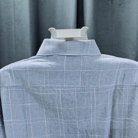 VACCI Women's Shirt- Dark Sky Blue(L)