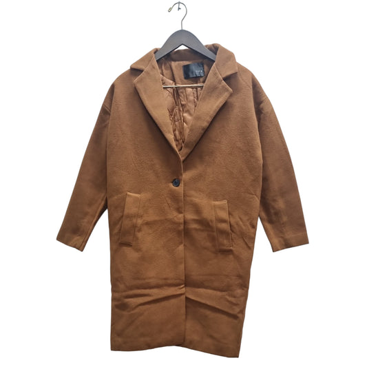 Women's Longcoat - Brown (L)