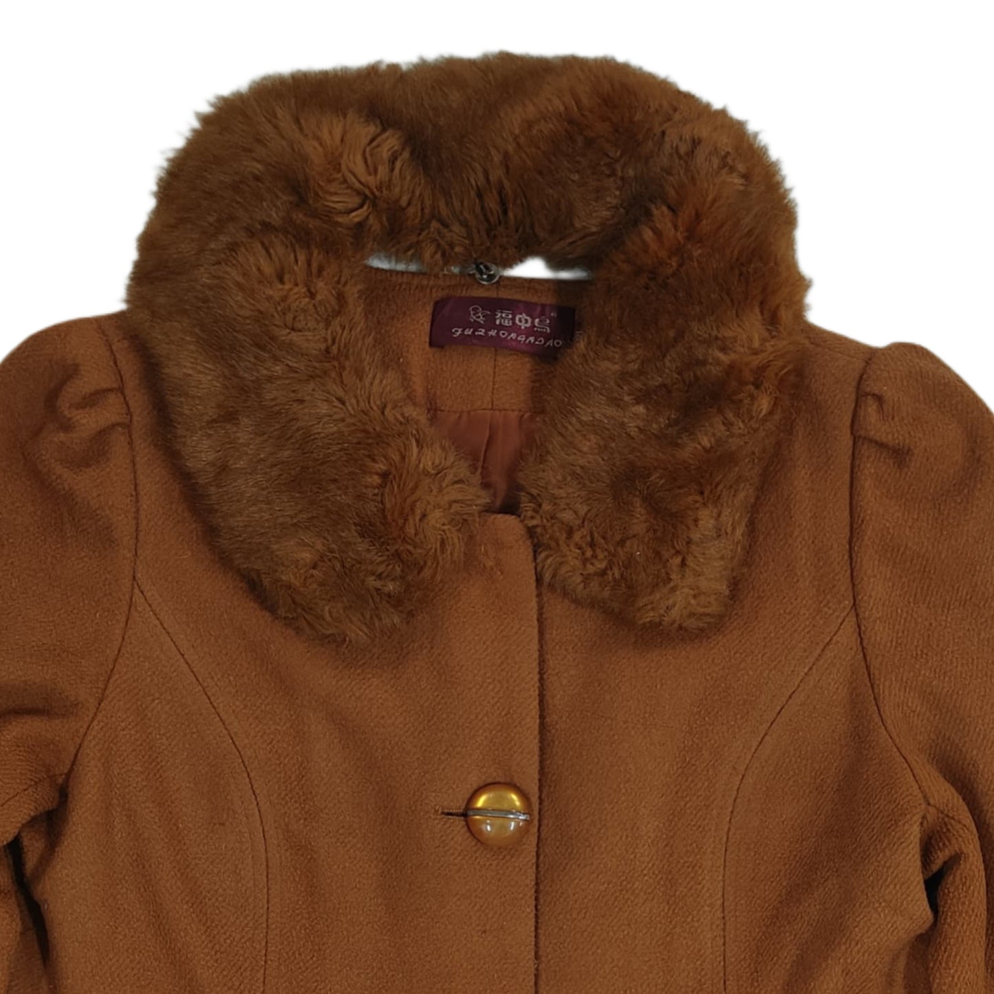 Women's Coat - Orange (S)