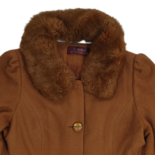 Women's Coat - Orange (S)