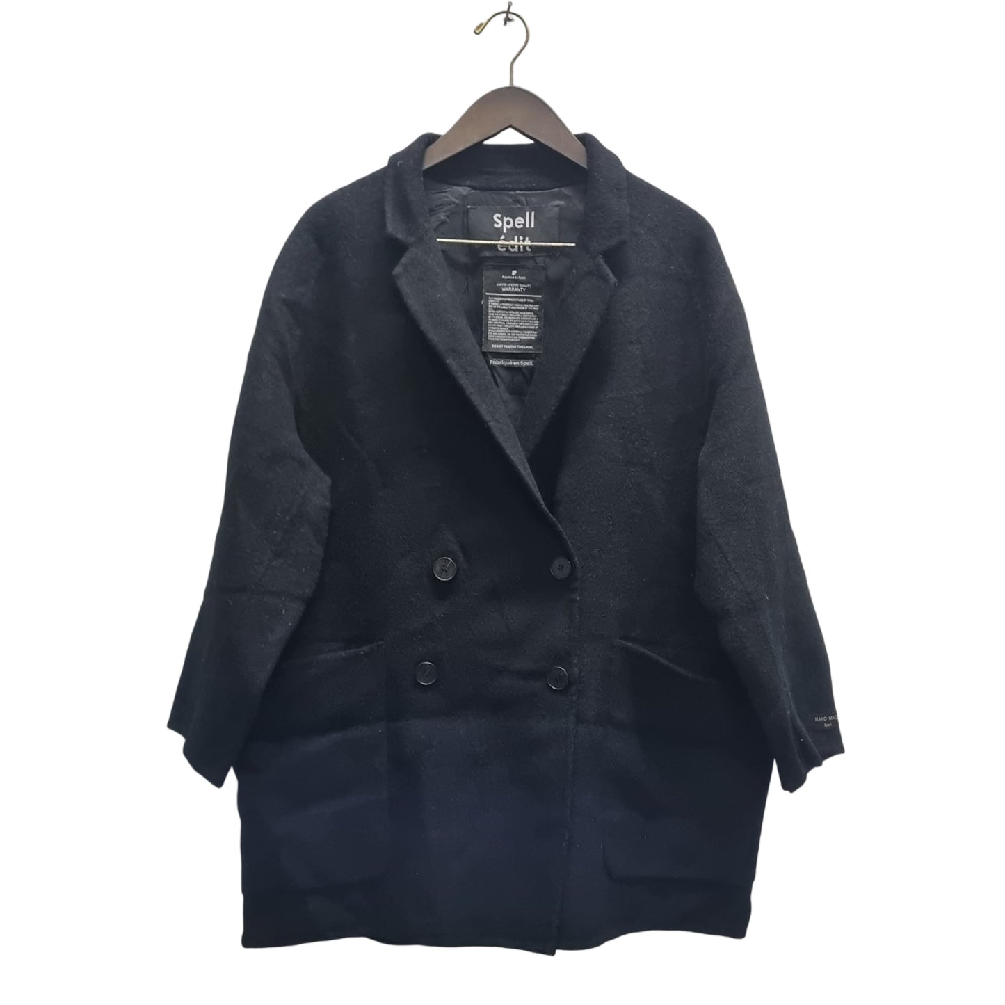 Women’s Overcoat - Black (3XL)