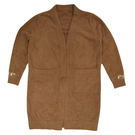 Women's Longcoat - Camel Brown (L)