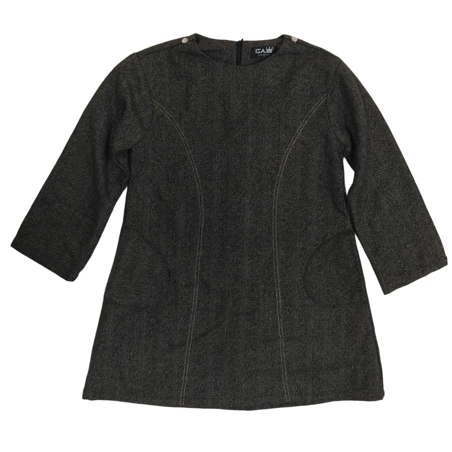 Women's Charcoal Grey Winter Sweater (2XS)