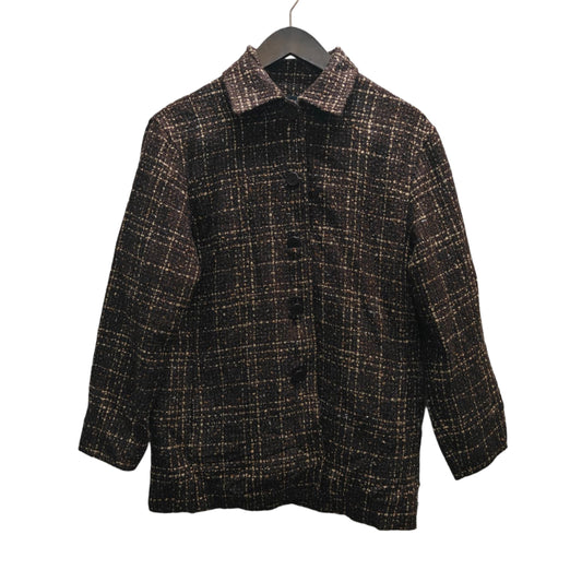 Women’s Shacket - Dark Brown (L)