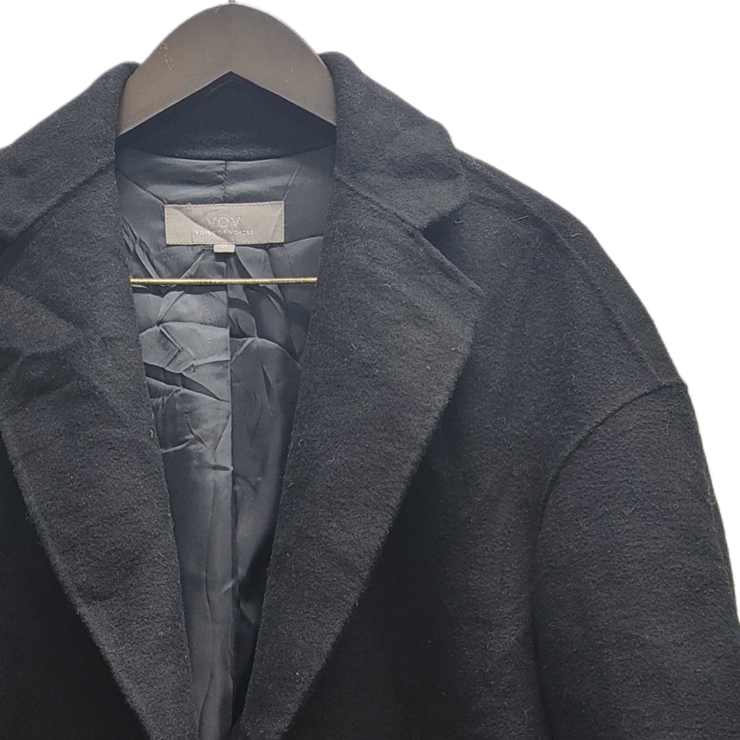 Women's Overcoat - Black (4XL)