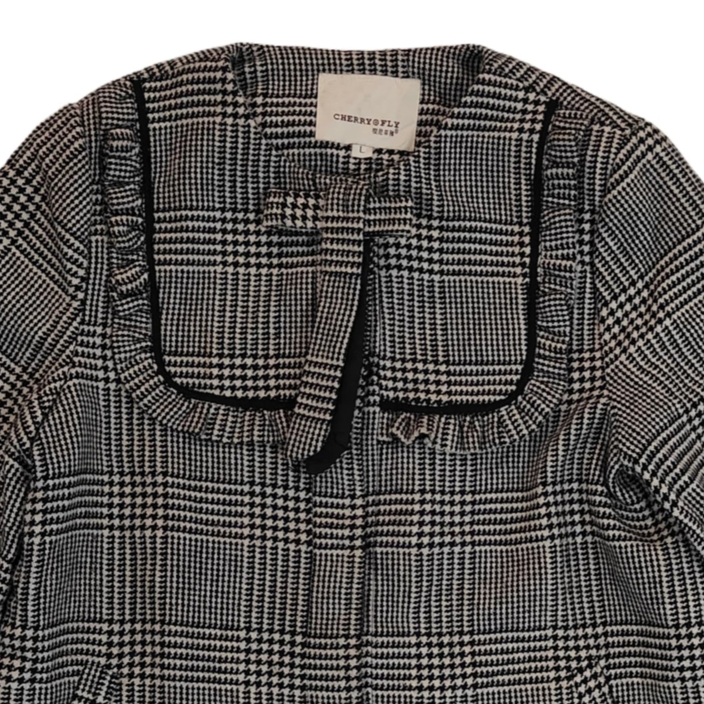 Women’s Sweater - Grey & White (M)