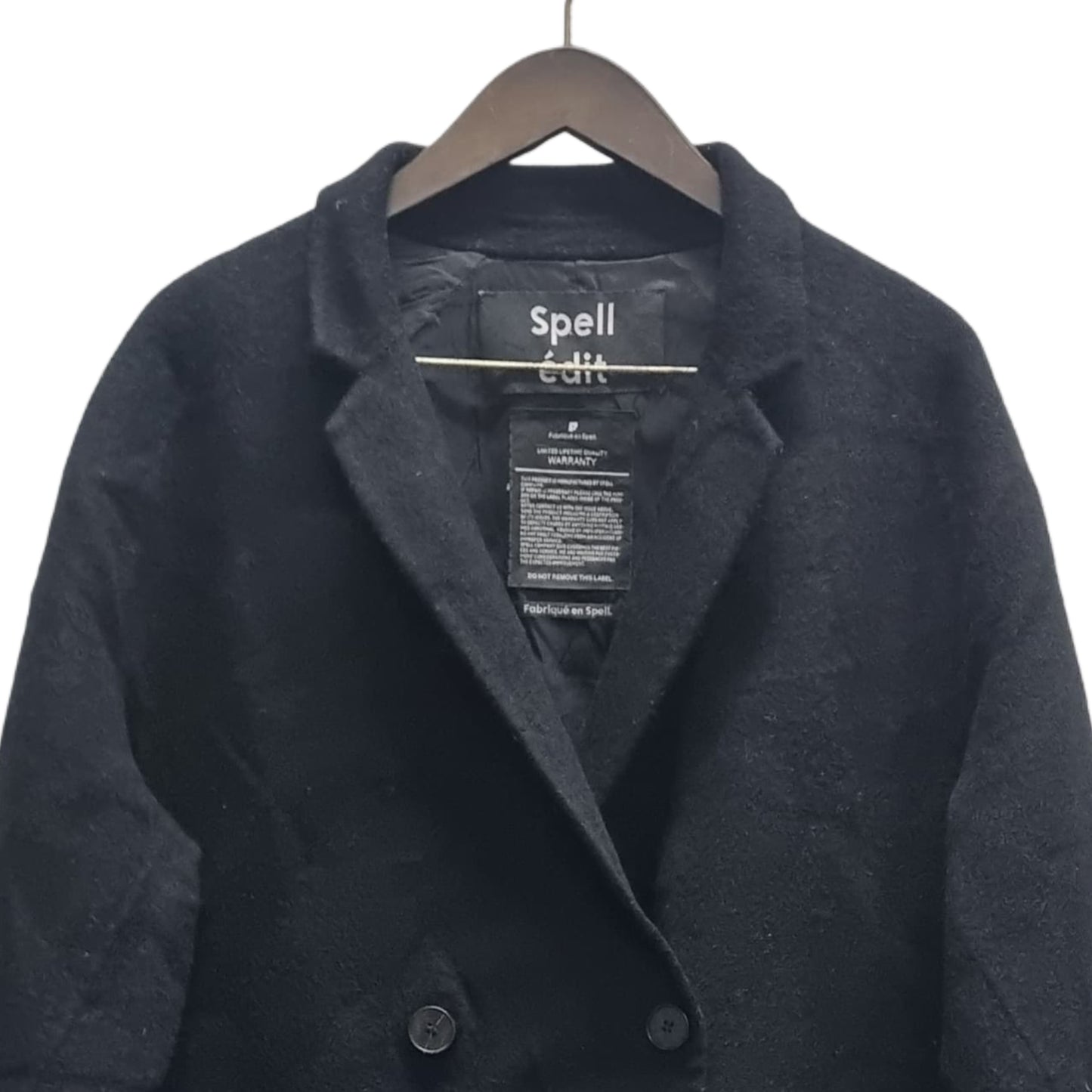 Women’s Overcoat - Black (3XL)