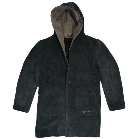 Men’s Hooded Coat - Dark Grey (M)