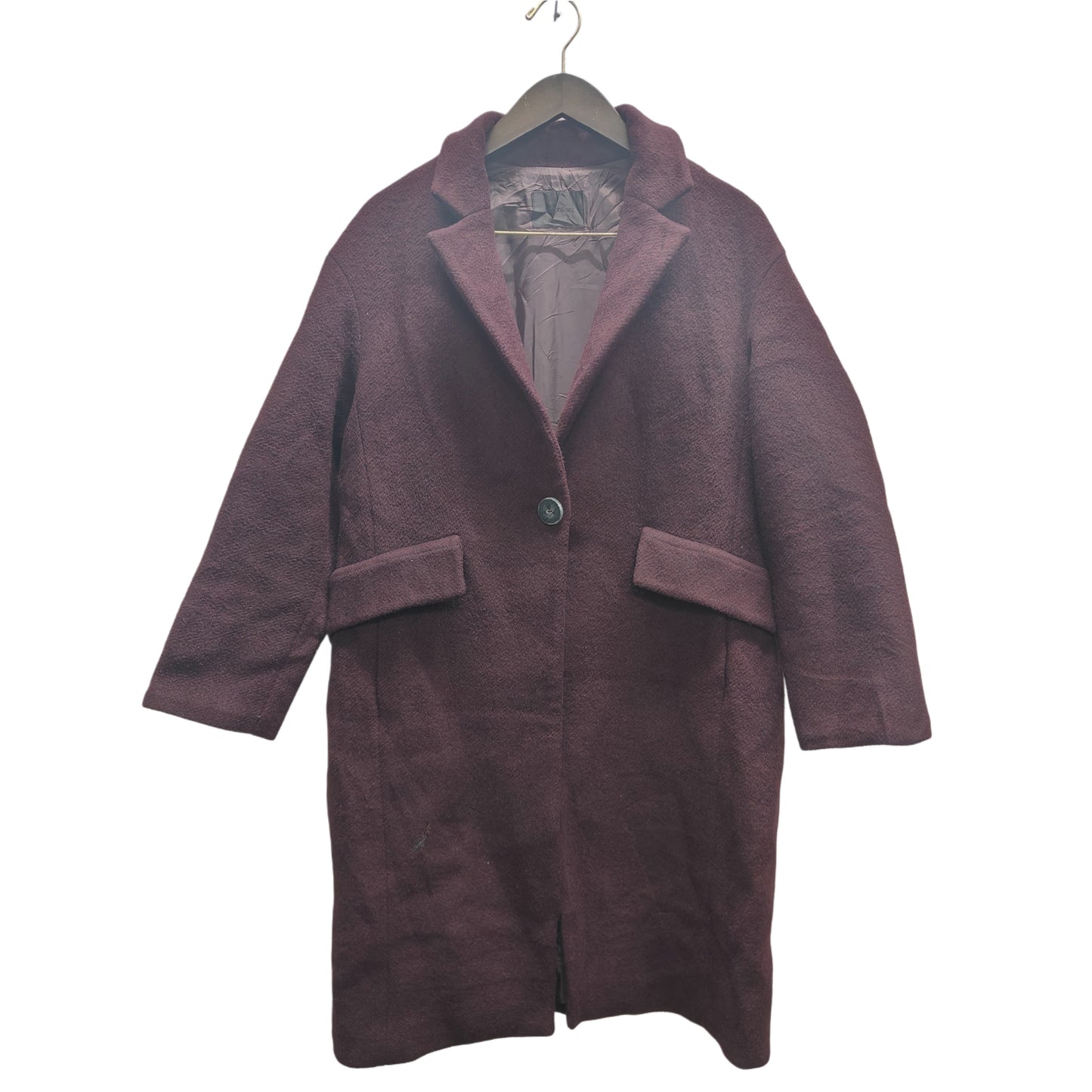Women's Overcoat - Maroon (2XS)