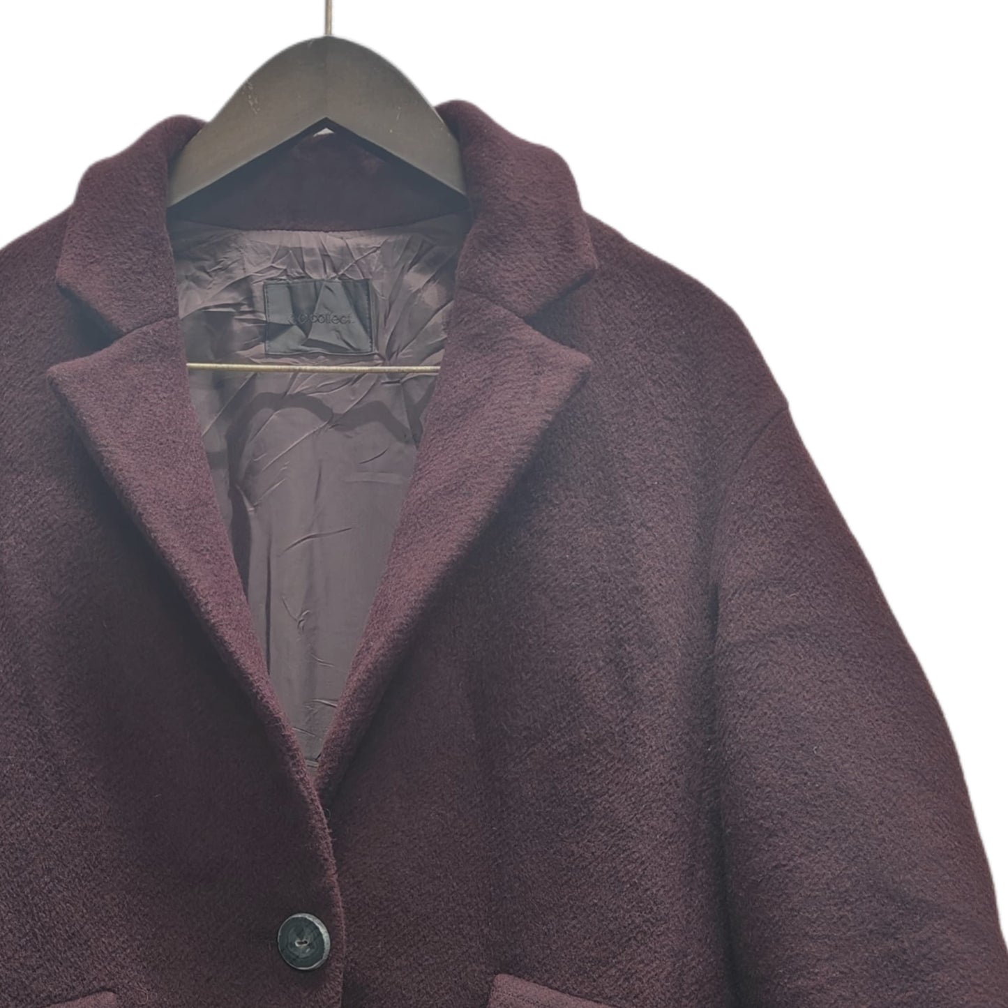 Women's Overcoat - Maroon (2XS)