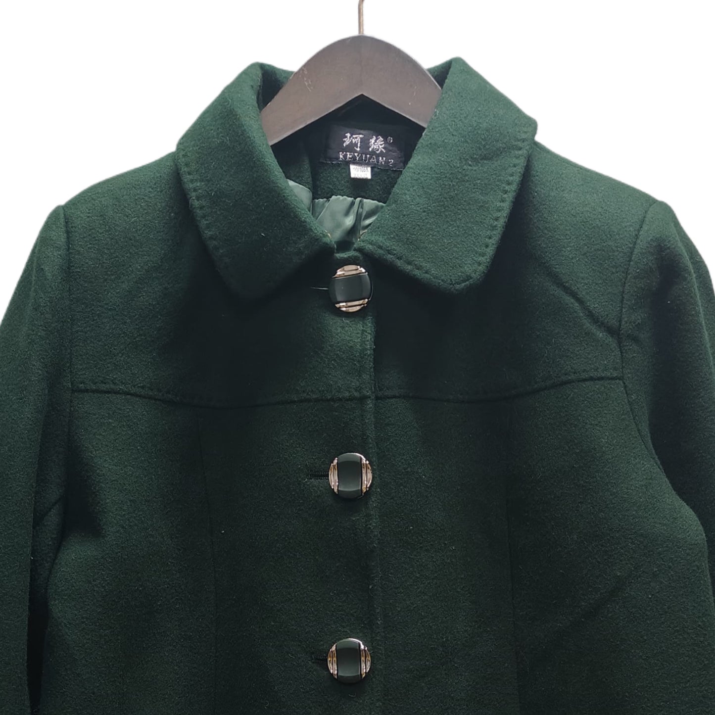 Women’s Coat - Green (XL)