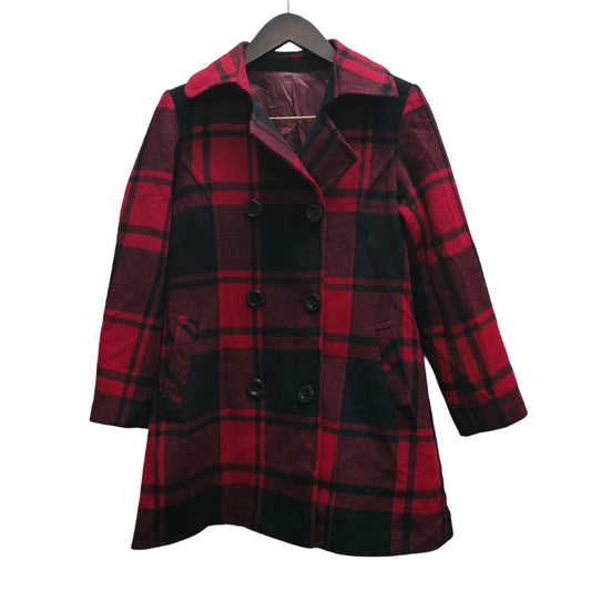 Women’s Coat - Red & Black Checkered (S)