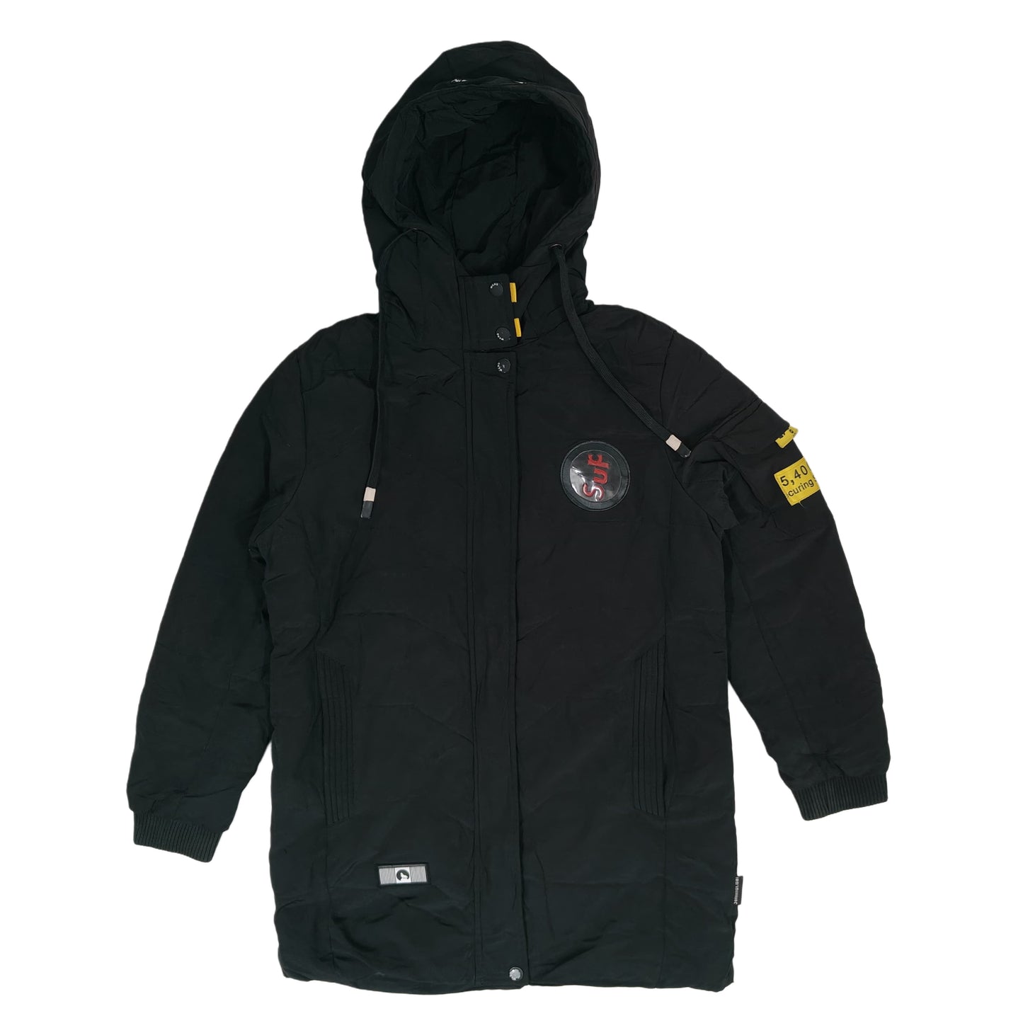 Men's Hooded Jacket - Black (L)