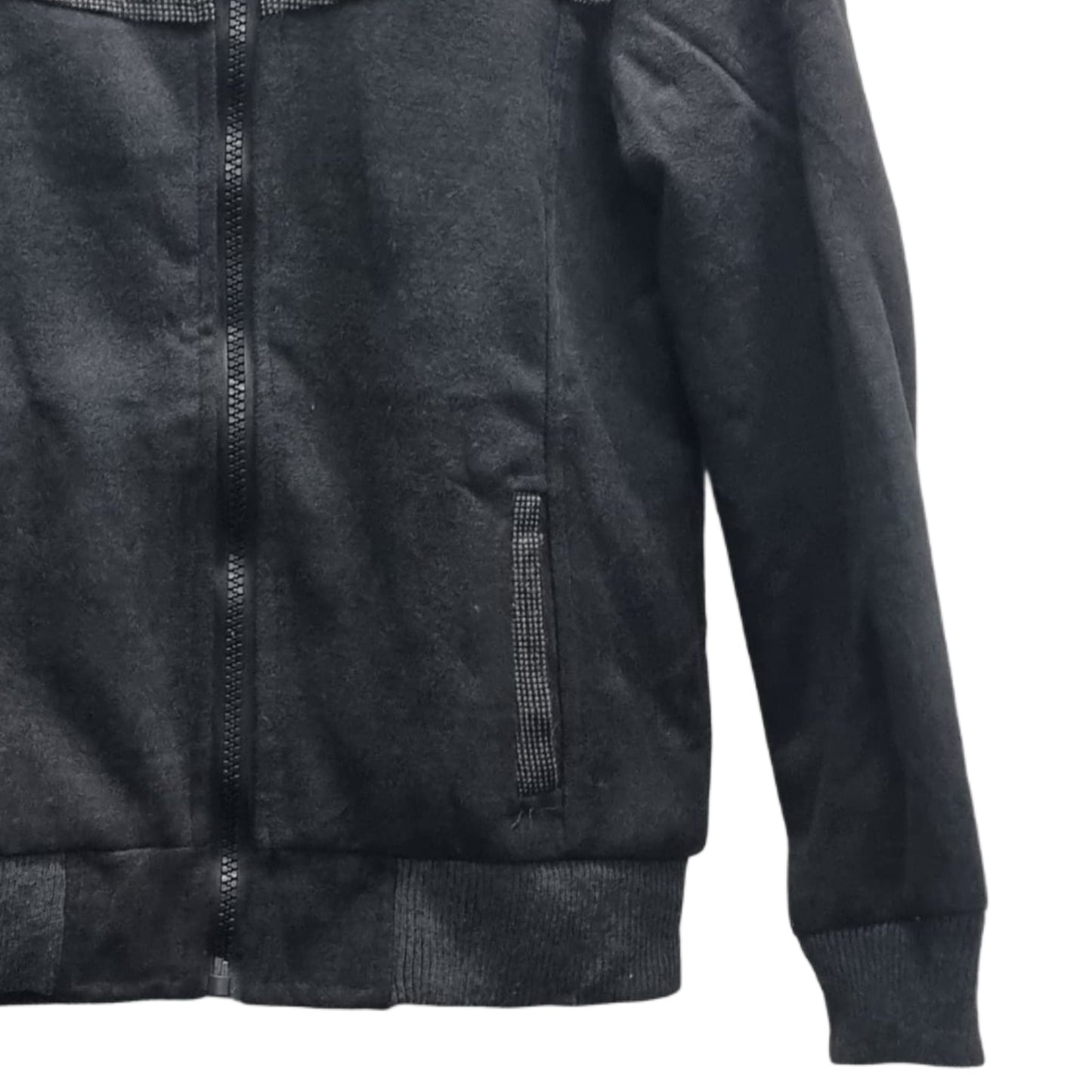 Men’s Hooded Jacket - Grey (S)