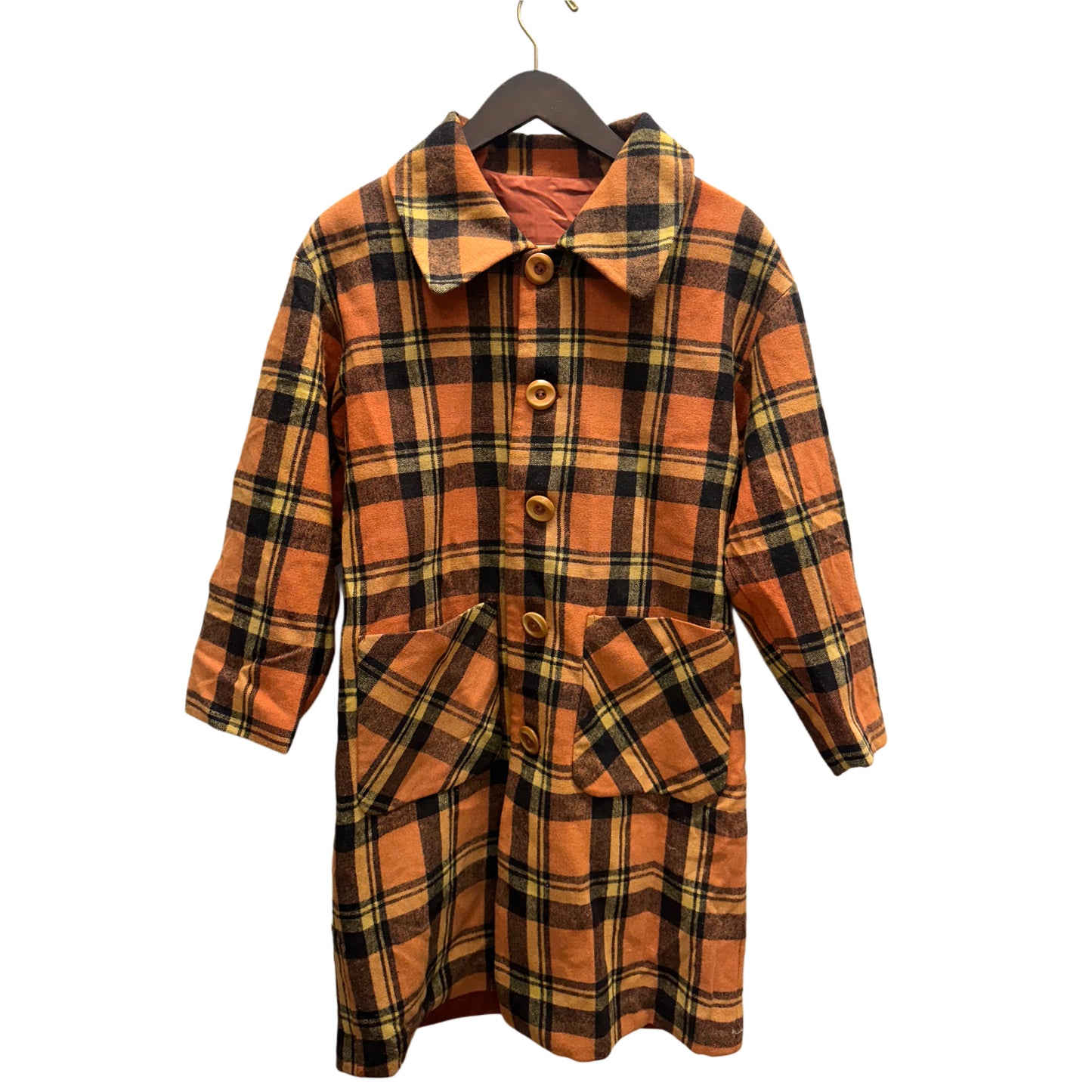 Women's Longcoat - Checkered (M)