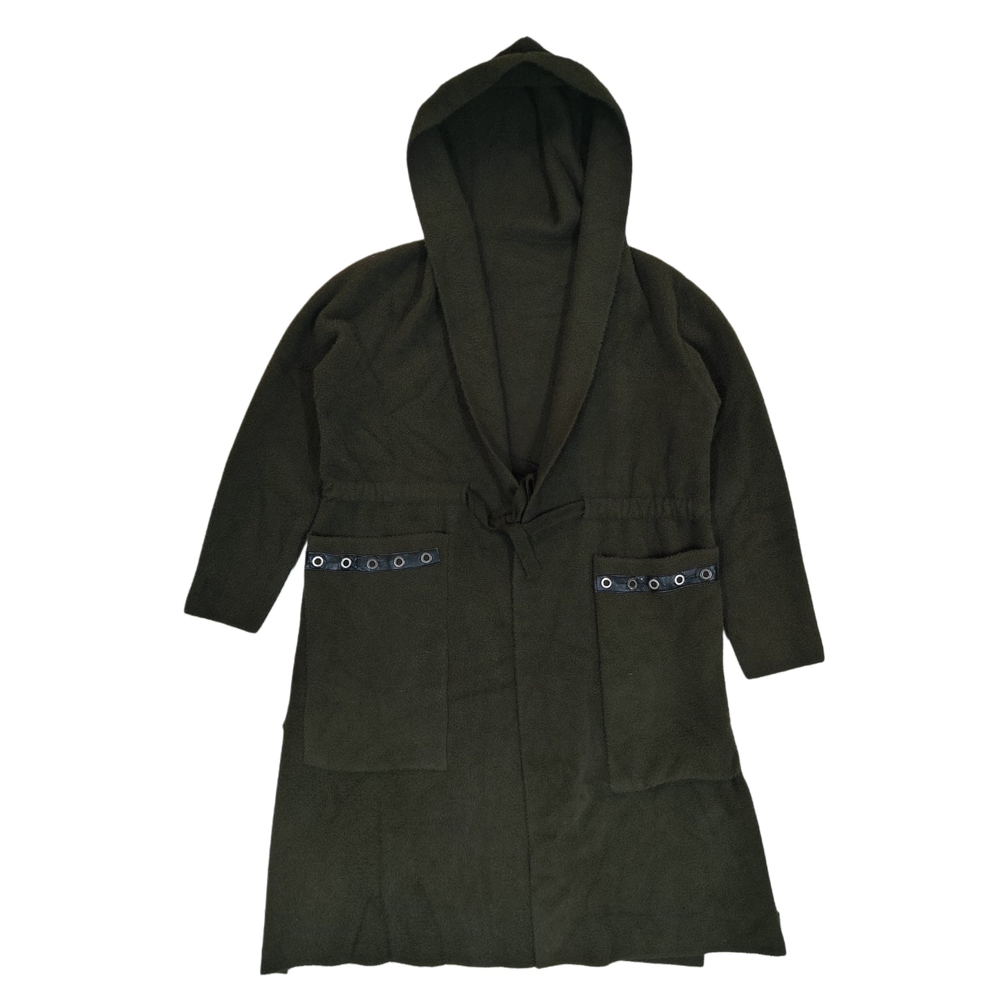 Women's Hooded Longcoat - Green (3XL)
