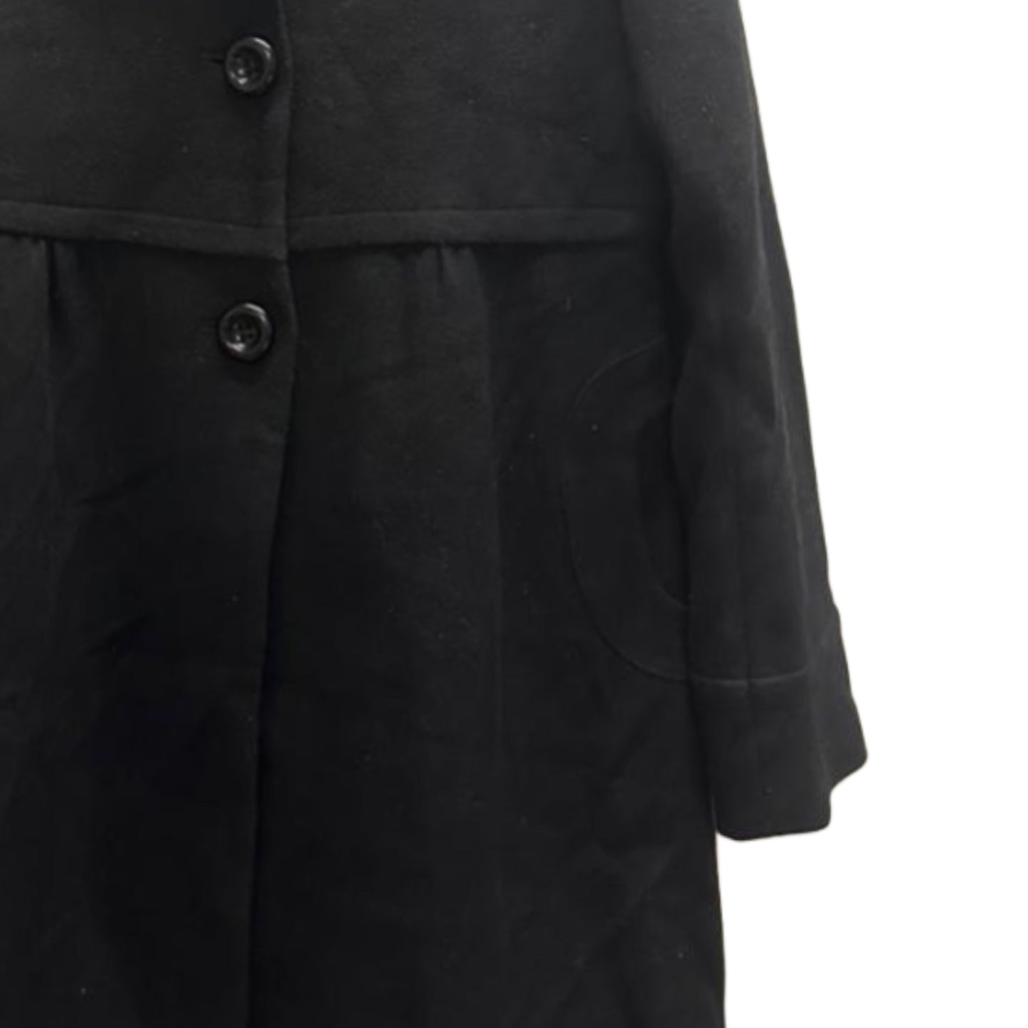 Women's Longcoat - Black (M)