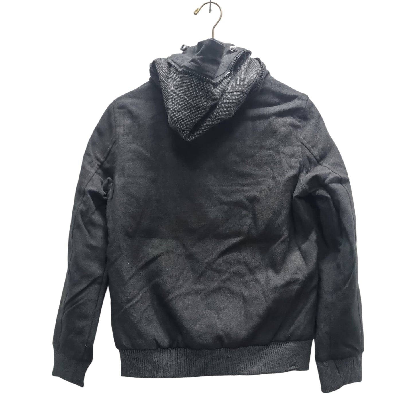Men’s Hooded Jacket - Grey (S)