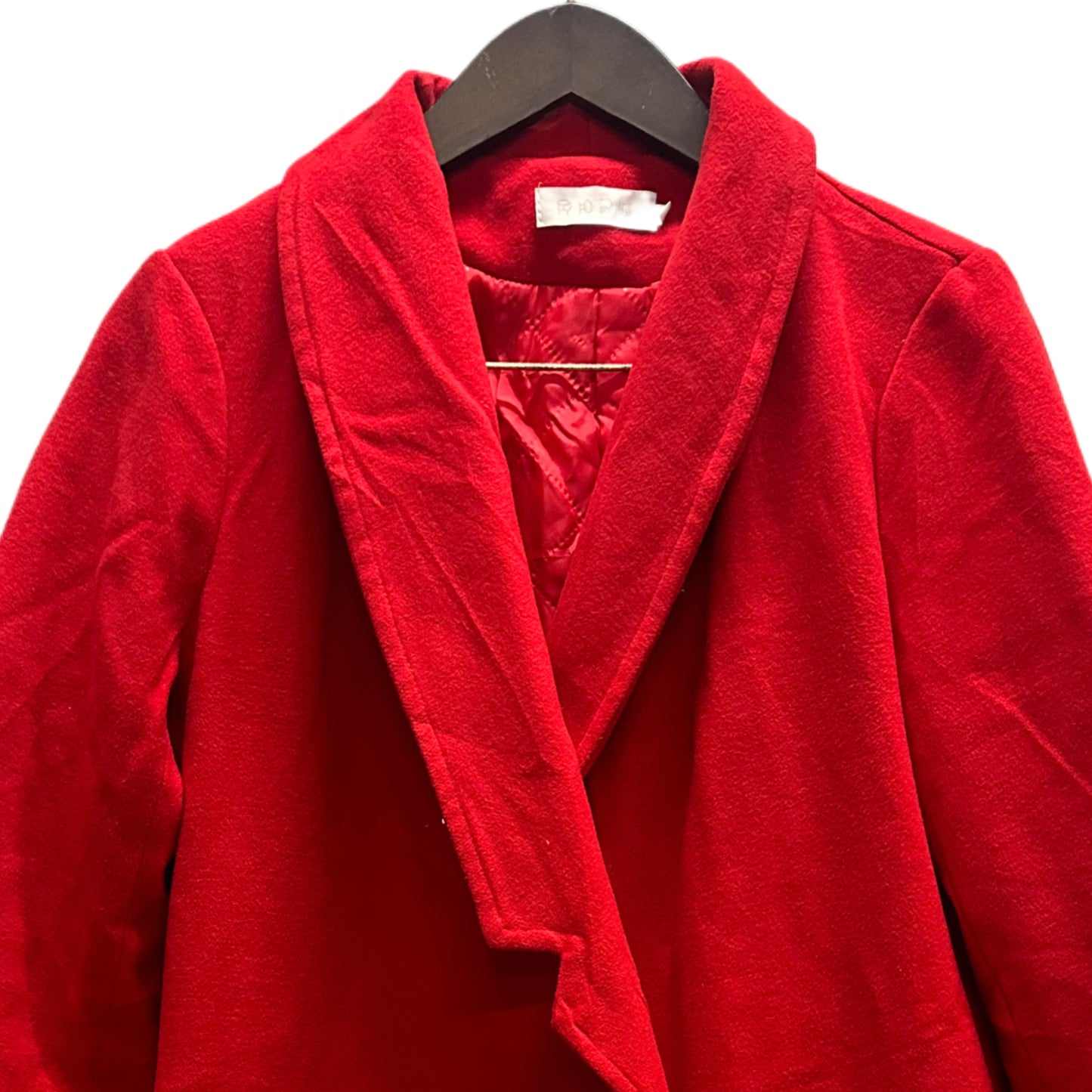 Women's Overcoat - Red (S)
