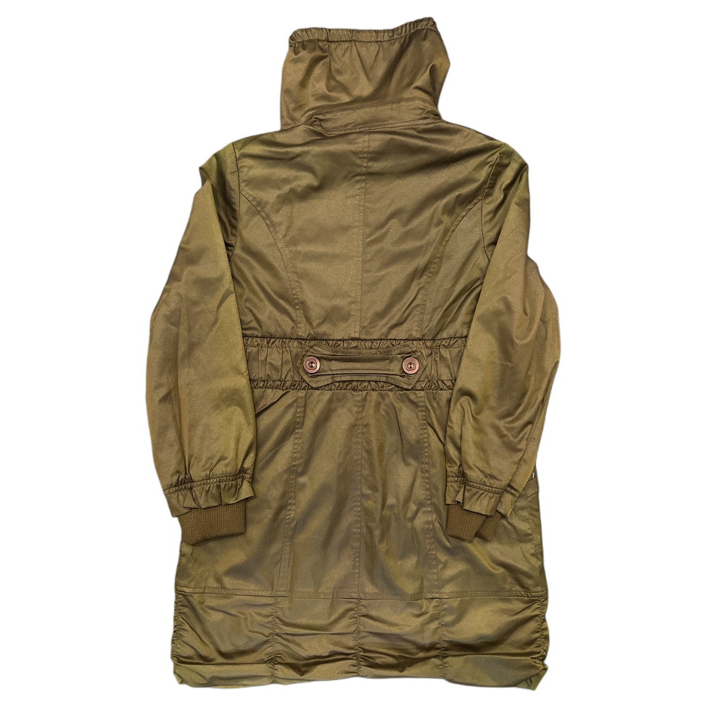 Women’s Long Jacket - Dark Mustard Yellow (XS) (with a Golden hue)