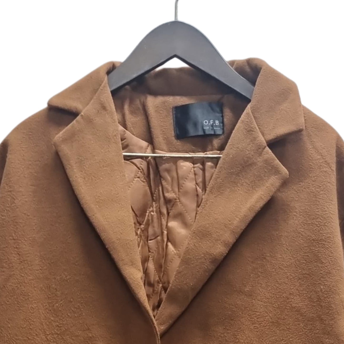 Women's Longcoat - Brown (L)