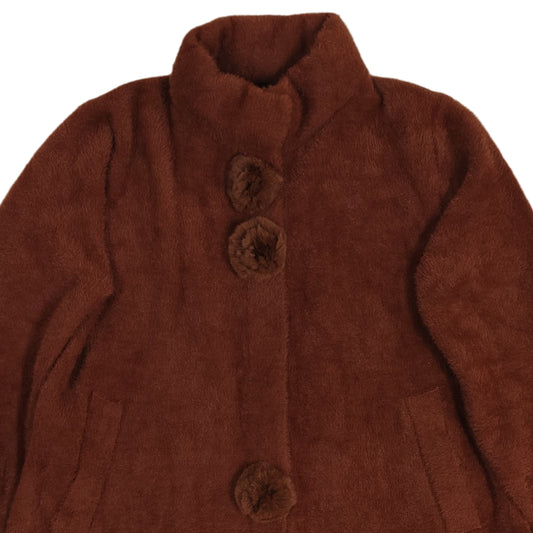 Women's Coat - Brown (XXL)