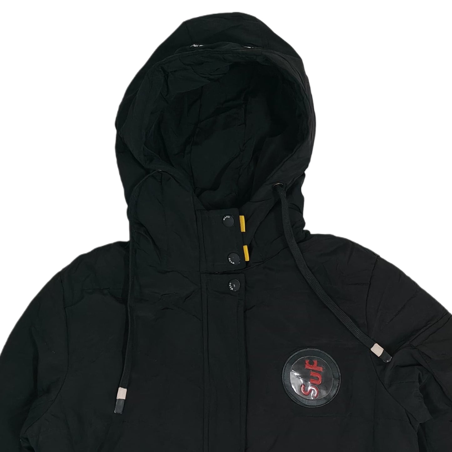 Men's Hooded Jacket - Black (L)