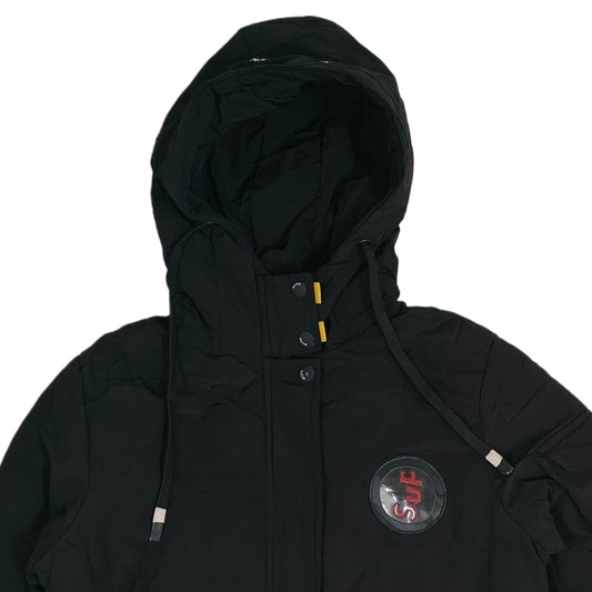 Men's Hooded Jacket - Black (L)