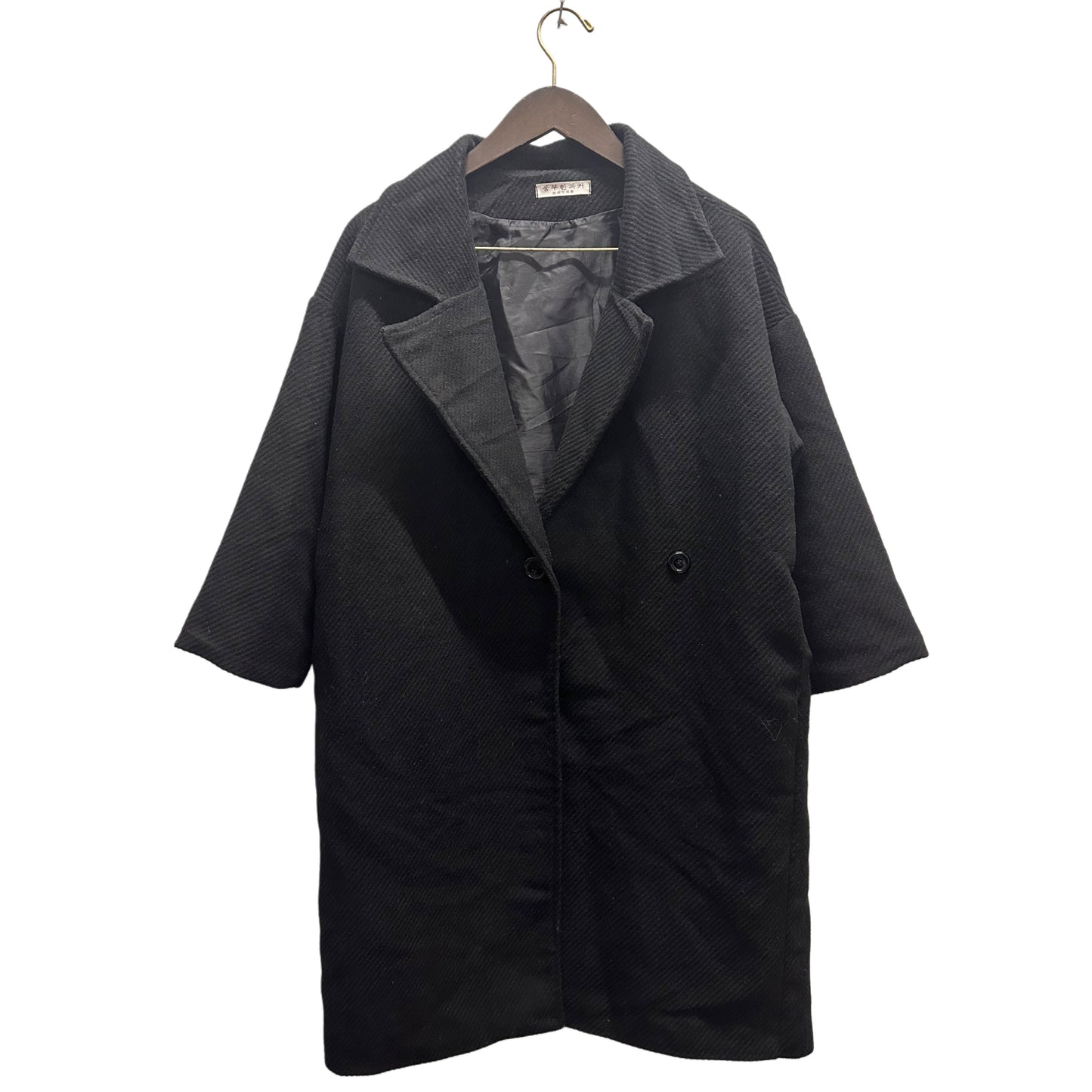 Women's Longcoat - Black (XXL)