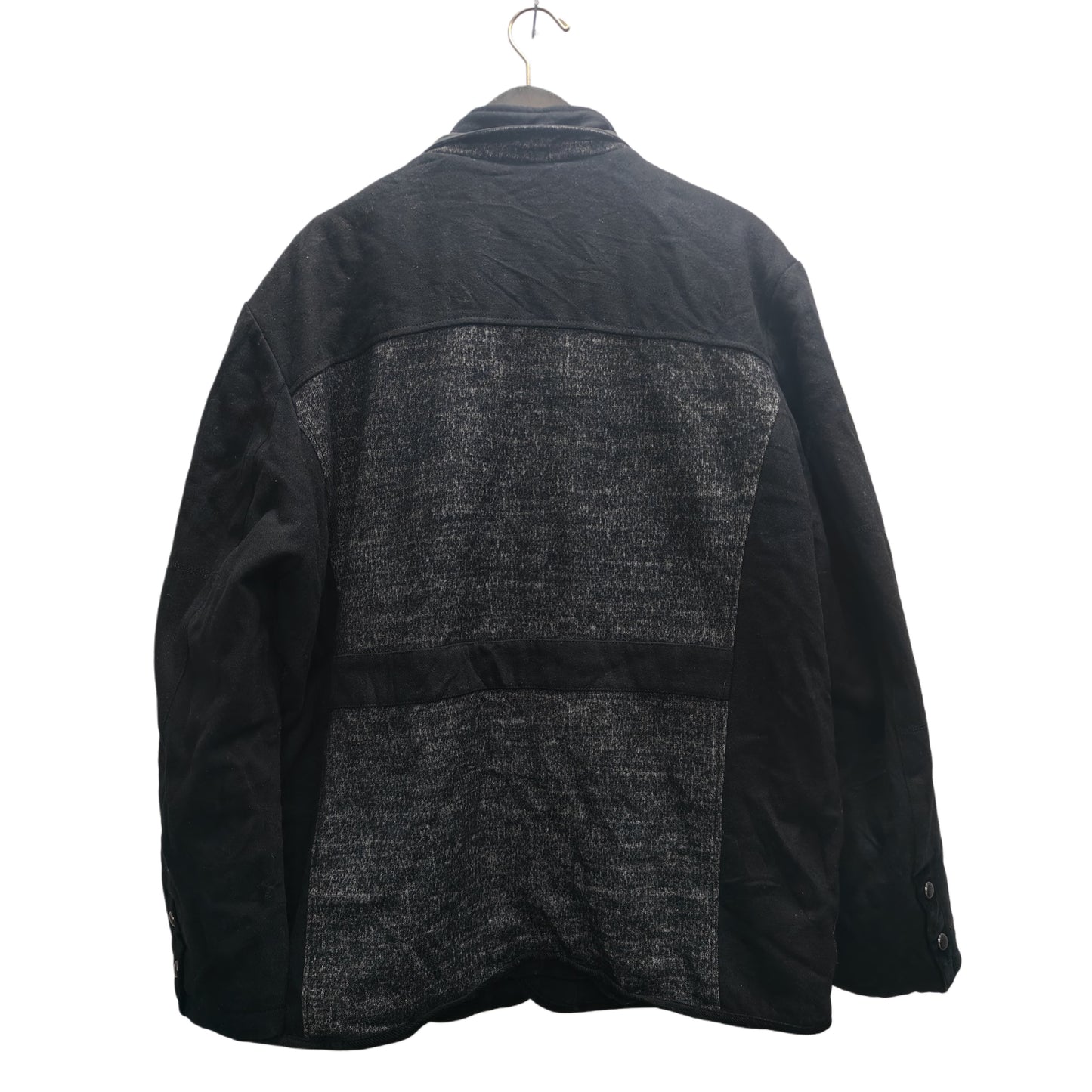 Men’s Jacket - Dark Grey & Black (3XL)