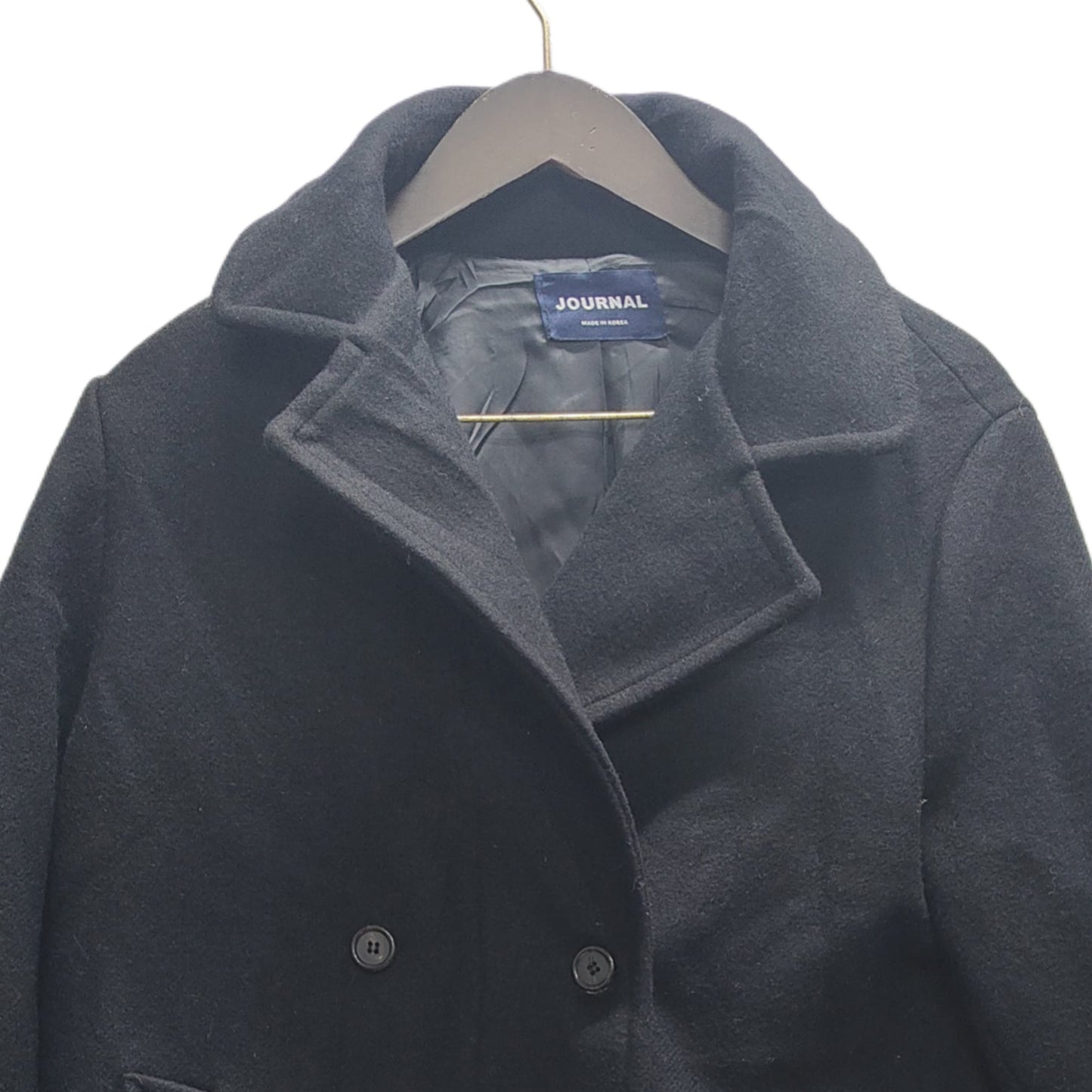 Women's Coat - Black (XL)