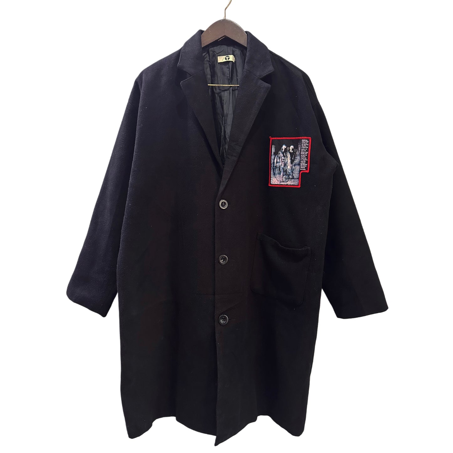 Women's Longcoat - Black (4XL)