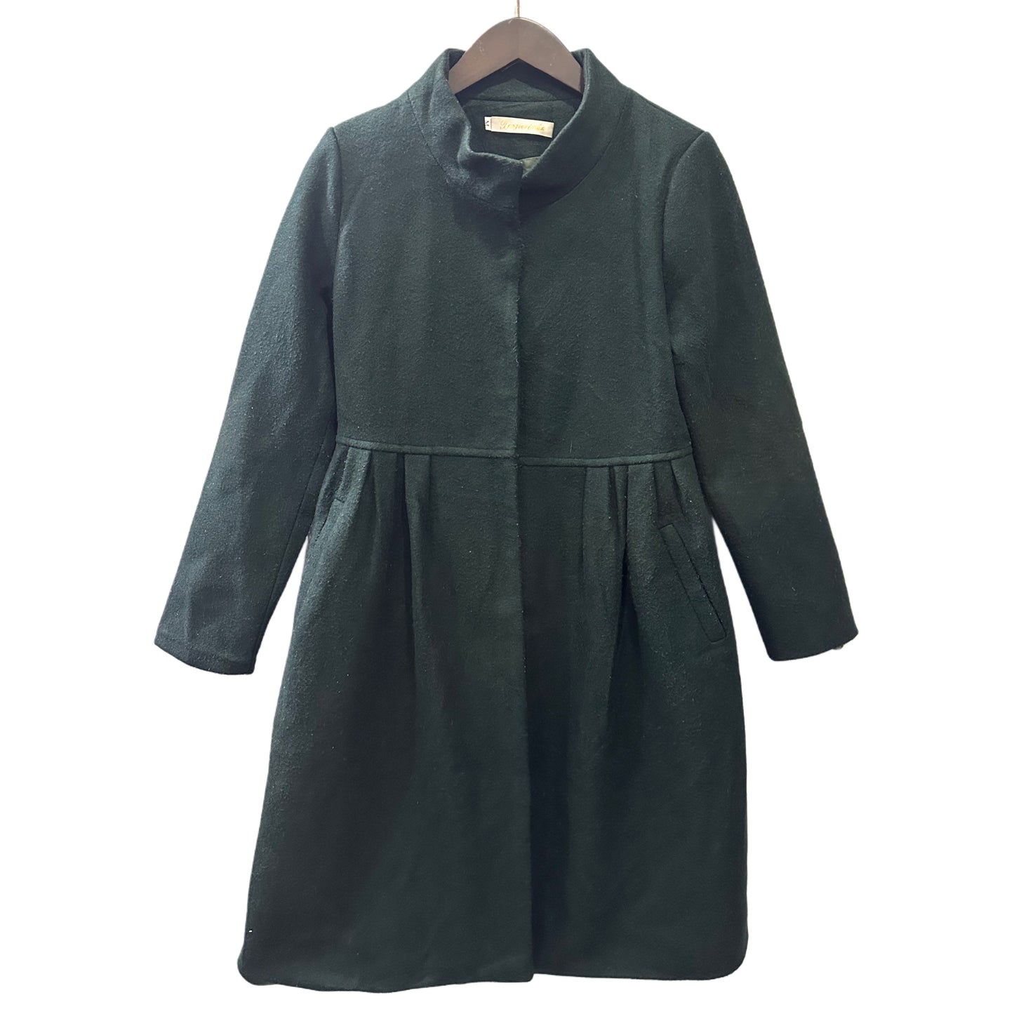 Women's Longcoat - Dark Green (2XS)
