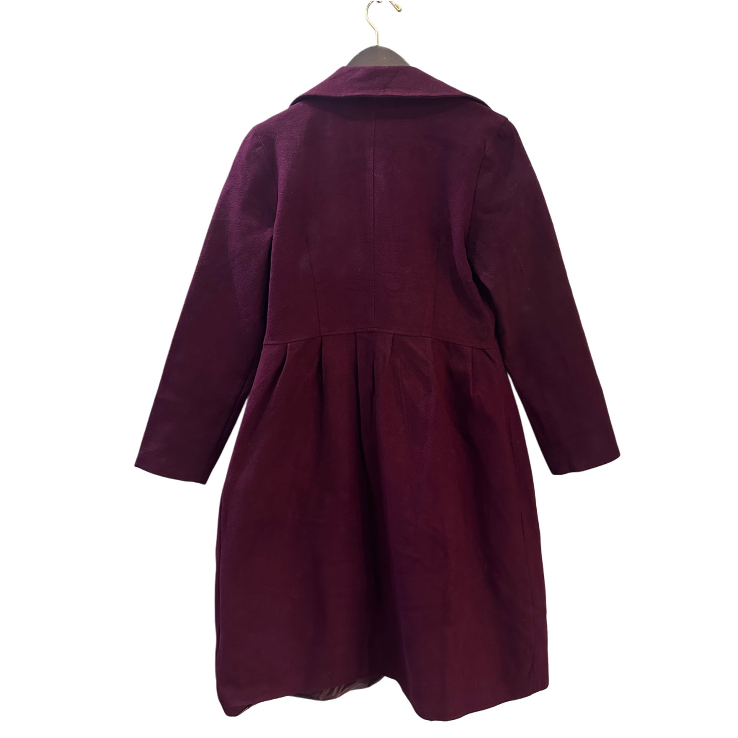Women's Longcoat - Maroon (S)