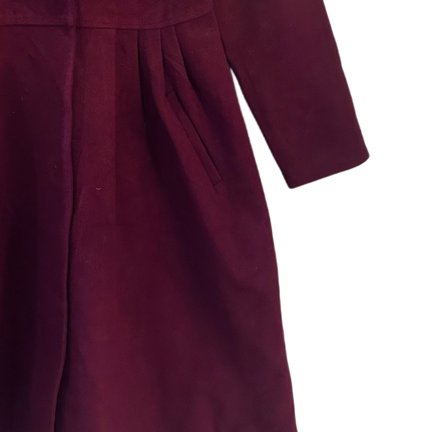 Women's Longcoat - Maroon (S)