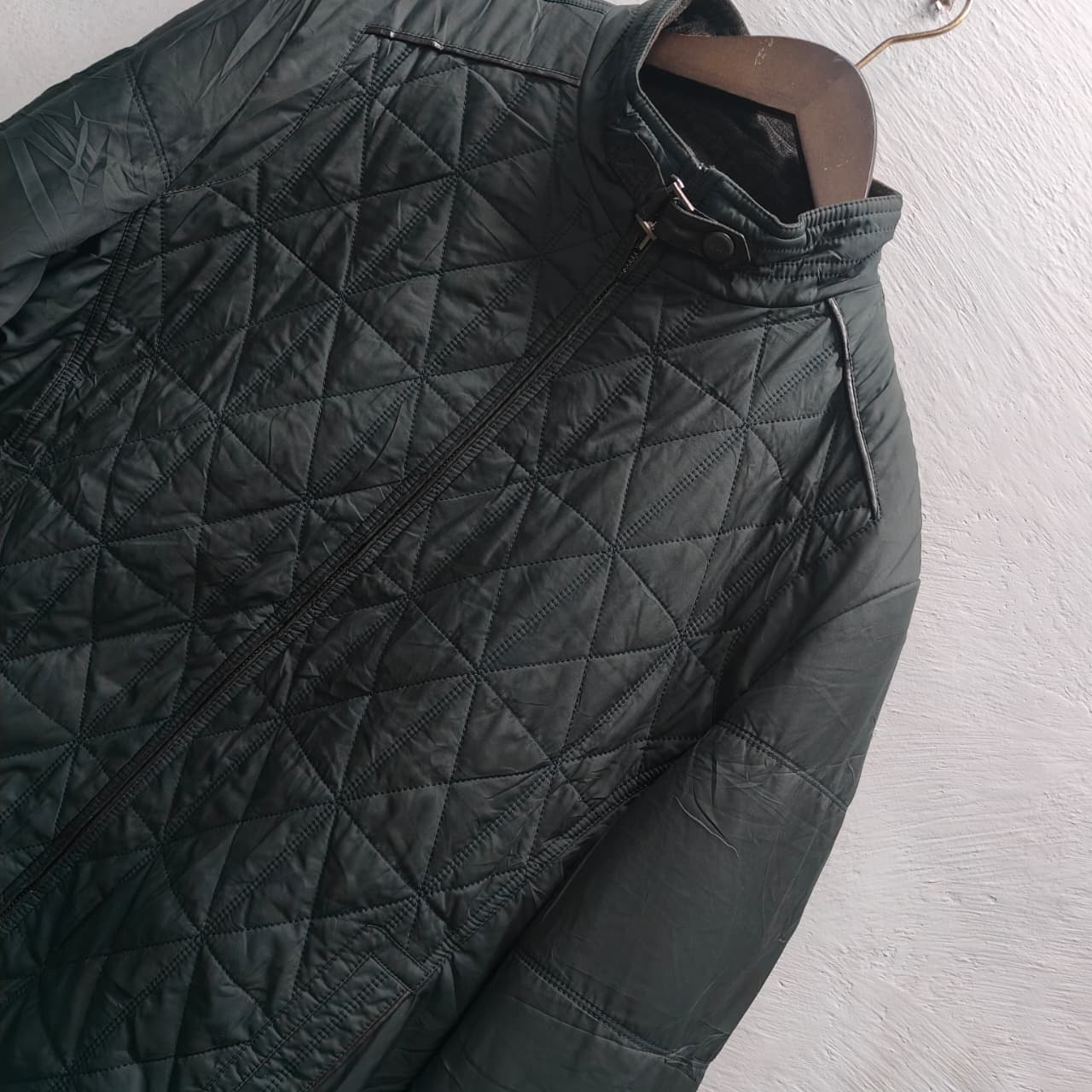 Men’s Jacket - Black & Green (XXL)