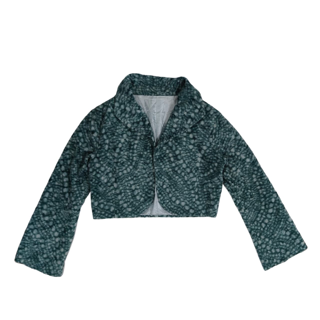 Women’s Crop Shacket - Green (XS)